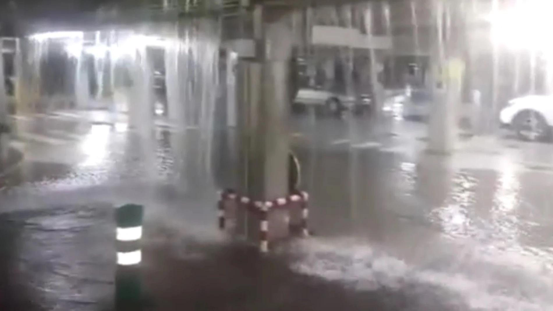 Inundación en el Hosptial de Alzira