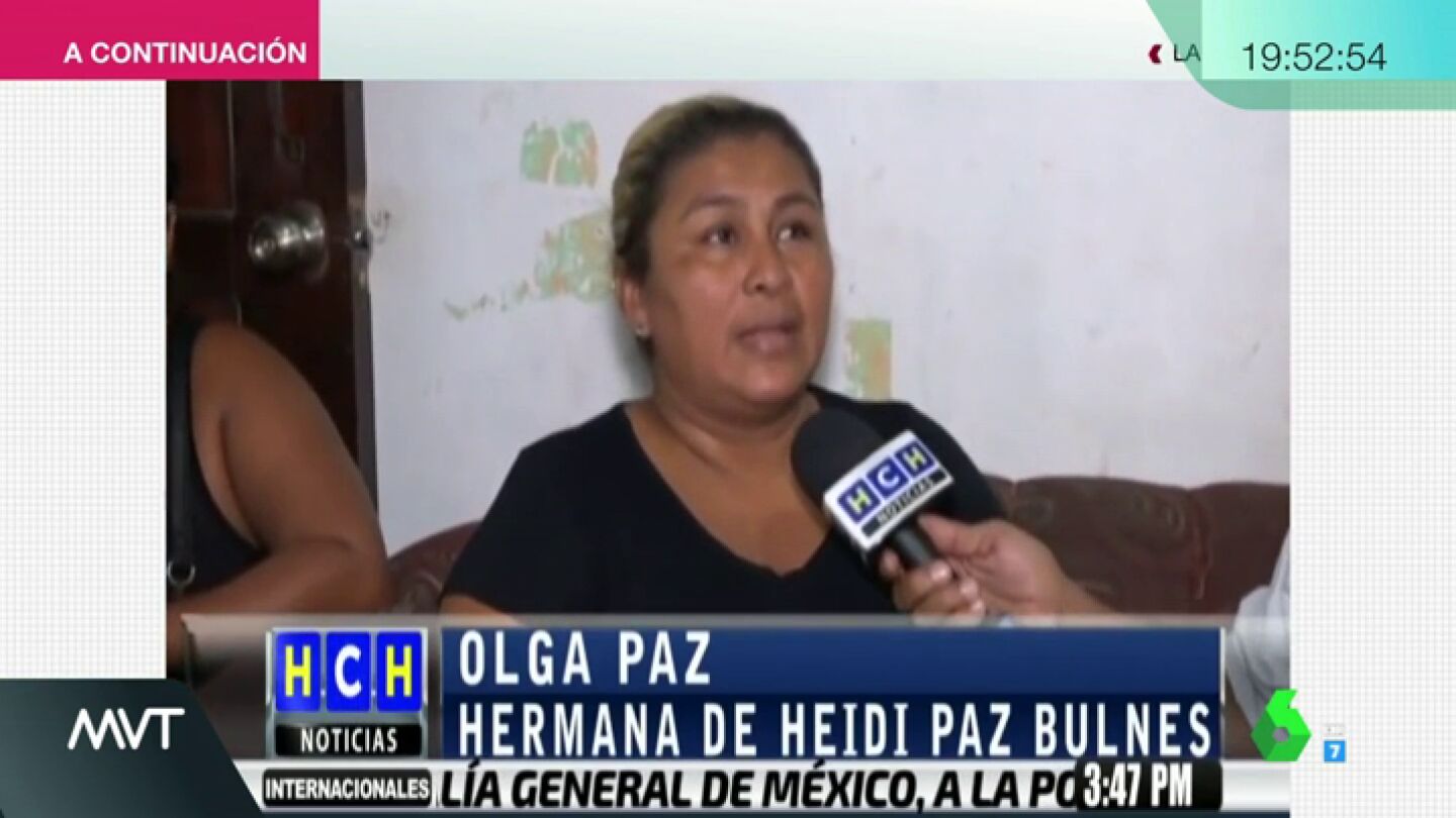 "Nuestra madre nos cont&oacute; su asesinato, queremos traer su cuerpo a Honduras": habla la hermana de Heidi, presuntamente asesinada por el 'rey del cachopo'