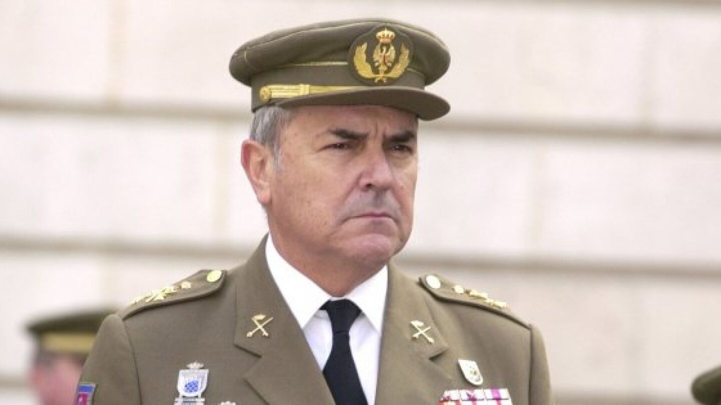 Luis Alejandre, exJefe del Estado Mayor del Ej&eacute;rcito