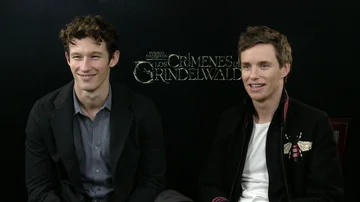 Eddie Redmayne y Callum Turner en 'Animales Fantásticos: Los Crímenes de Grindelwald'