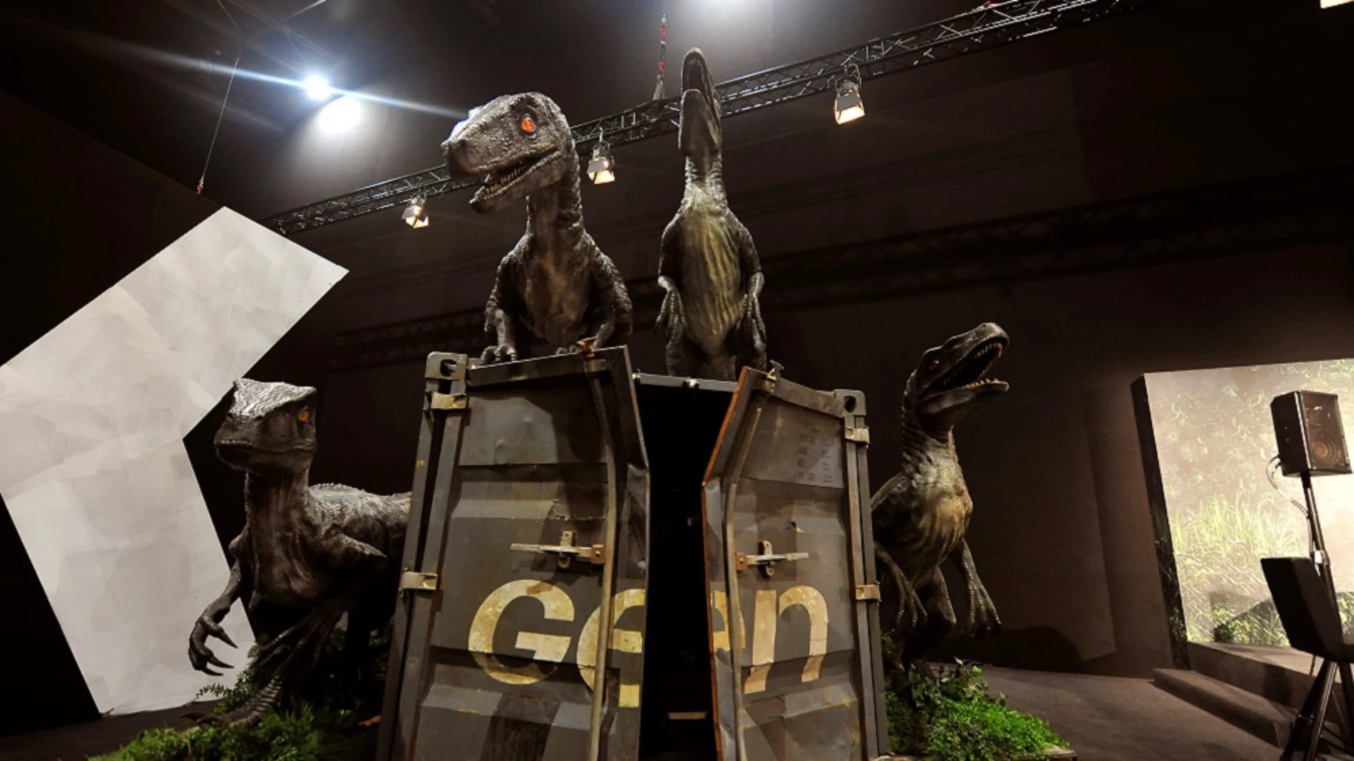El T-Rex, joya de la exposición de 'Jurassic World'