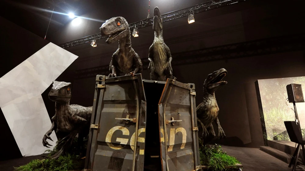 El T-Rex, joya de la exposición de 'Jurassic World'