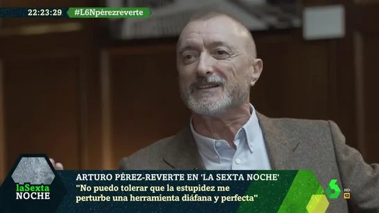 Esto es lo que le parece a Arturo Pérez-Reverte que Iñaki López desee unas "buenas noches a todxs y todes" en laSexta Noche Esto es lo que le parece a Arturo Pérez-Reverte que Iñaki López desee unas "buenas noches a todxs y todes" en laSexta Noche