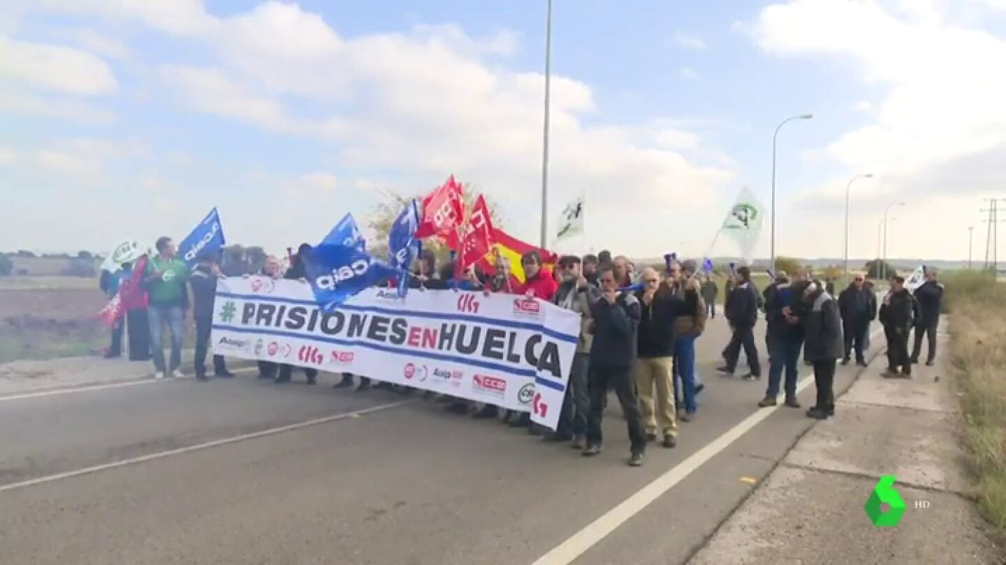 Huelga de funcionarios de prisiones en toda Espa&ntilde;a para pedir mejoras salariales: "Reclamamos que el se&ntilde;or ministro se siente a negociar"