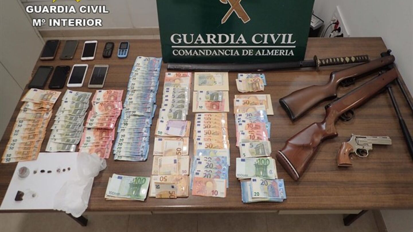 Incautaci&oacute;n hecha en el desmantelamiento de un clan familiar dedicado a la venta de droga