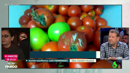 Tomates en mal estado en el hospital de Sierrallana Tomates en mal estado en el hospital de Sierrallana