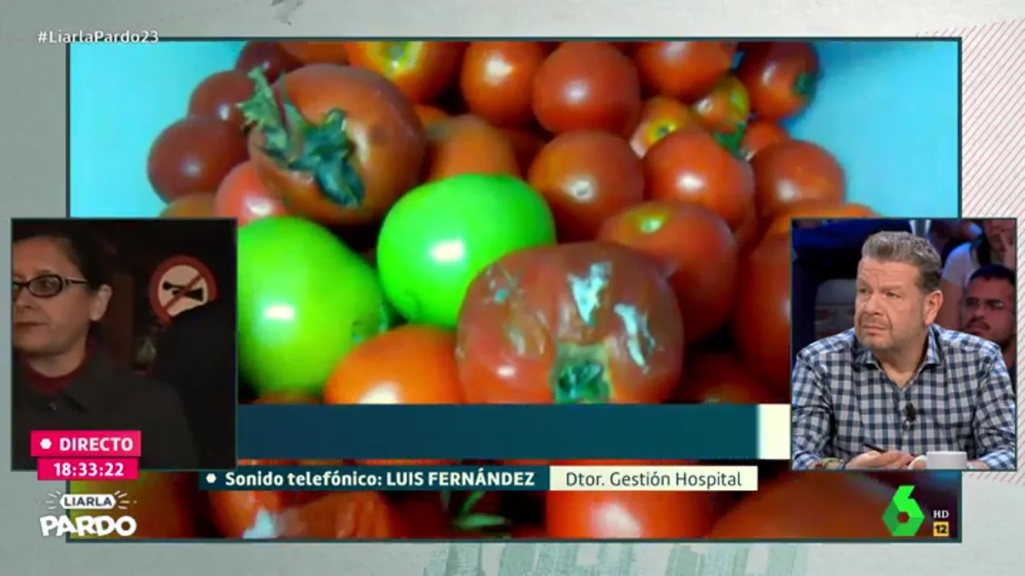 Tomates en mal estado en el hospital de Sierrallana Tomates en mal estado en el hospital de Sierrallana