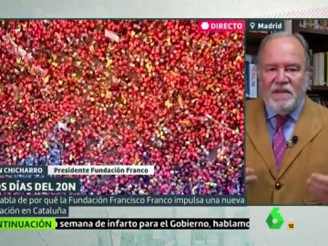 Juan Chicharro, presidente de la Fundación Franco Juan Chicharro, presidente de la Fundación Franco
