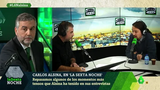 Pablo Iglesias, Juan Luis Cebrián, Aznar, García Egea… los momentos más tensos de Carlos Alsina en Más de uno Pablo Iglesias, Juan Luis Cebrián, Aznar, García Egea… los momentos más tensos de Carlos Alsina en Más de uno