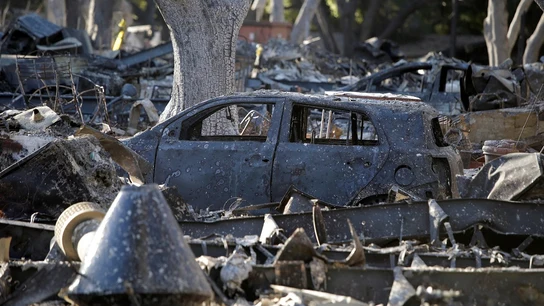 Estragos de los incendios en California Estragos de los incendios en California