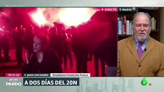 Juan Chicharro, presidente de la Fundación Francisco Franco Juan Chicharro, presidente de la Fundación Francisco Franco