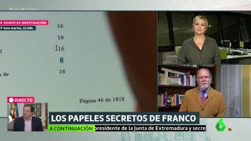 Documentos de las cuentas de Franco que se mantuvieron ocultos