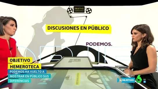 Ana Pastor con Lorena Baeza en El Objetivo Ana Pastor con Lorena Baeza en El Objetivo