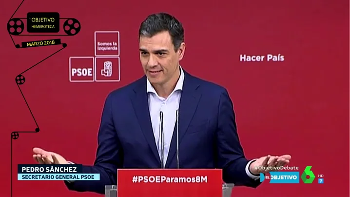 Esto es lo que decía Pedro Sánchez en la oposición sobre Presupuestos y lo que dice ahora como presidente