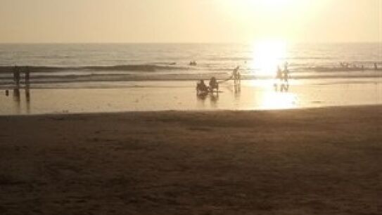 Imagen de archivo de una playa