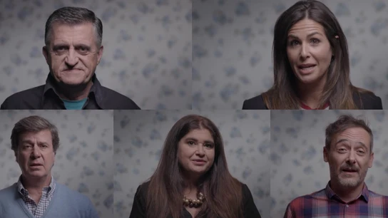 El test sexual de Wyoming, Nuria Roca, Lucía Etxebarría, Cayetano Martínez de Irujo y Santi Balmes El test sexual de Wyoming, Nuria Roca, Lucía Etxebarría, Cayetano Martínez de Irujo y Santi Balmes