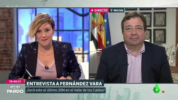 Guillermo Fernández Vara en Liarla Pardo