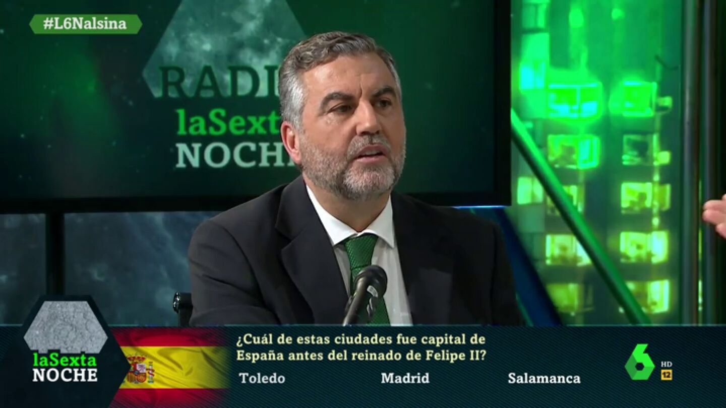 laSexta Noche somete a Carlos Alsina al 'test de espa&ntilde;olidad' que realiza a sus entrevistados en M&aacute;s de uno