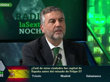laSexta Noche somete a Carlos Alsina al 'test de españolidad' que realiza a sus entrevistados en Más de uno laSexta Noche somete a Carlos Alsina al 'test de españolidad' que realiza a sus entrevistados en Más de uno