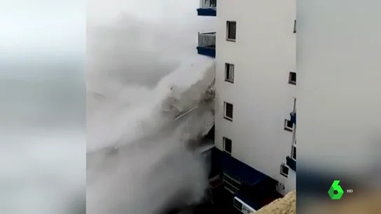 Enorme oleaje en Tenerife Enorme oleaje en Tenerife
