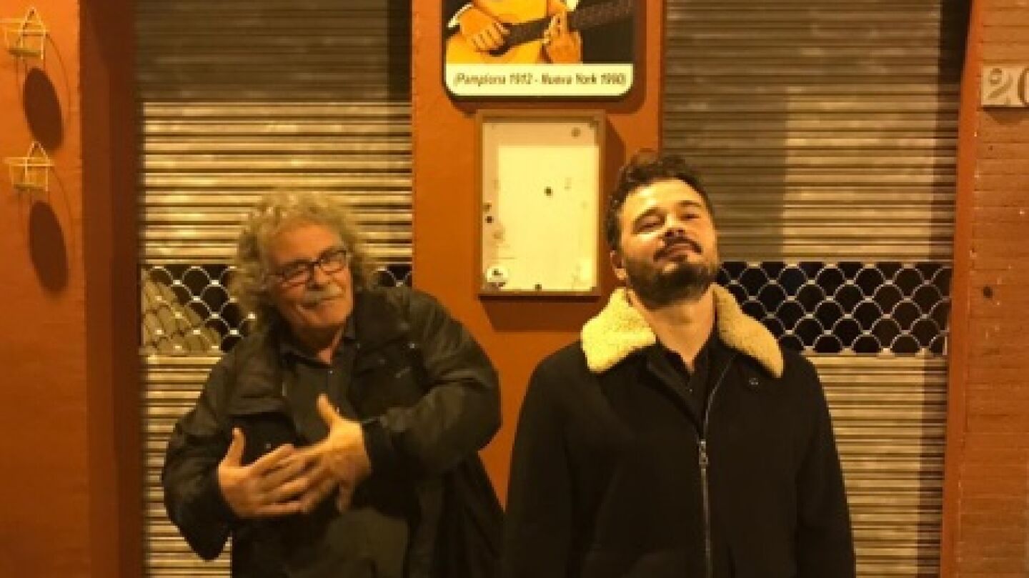Gabriel Rufi&aacute;n y Joan Tard&agrave; se parodian a s&iacute; mismos