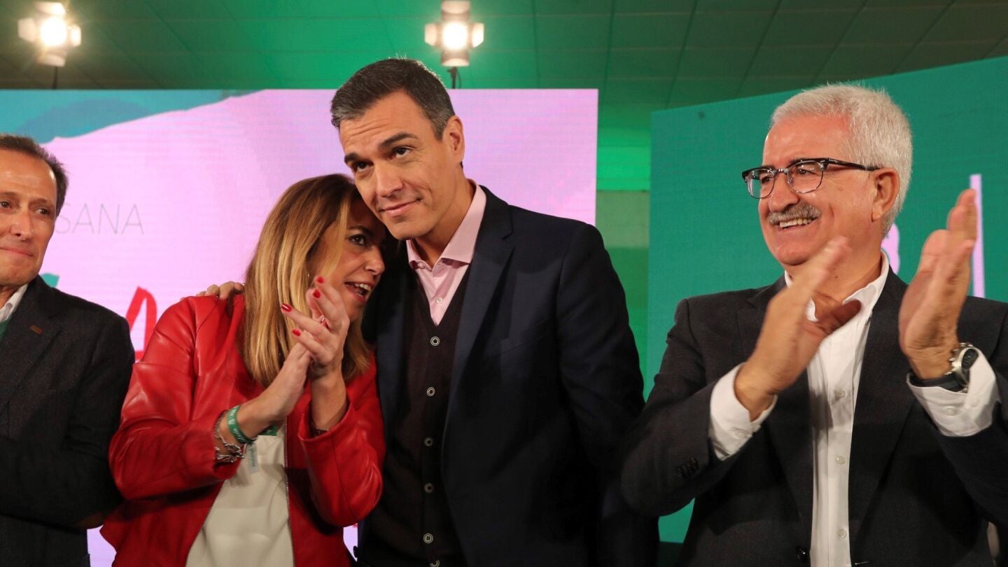 Pedro S&aacute;nchez y Susana D&iacute;az
