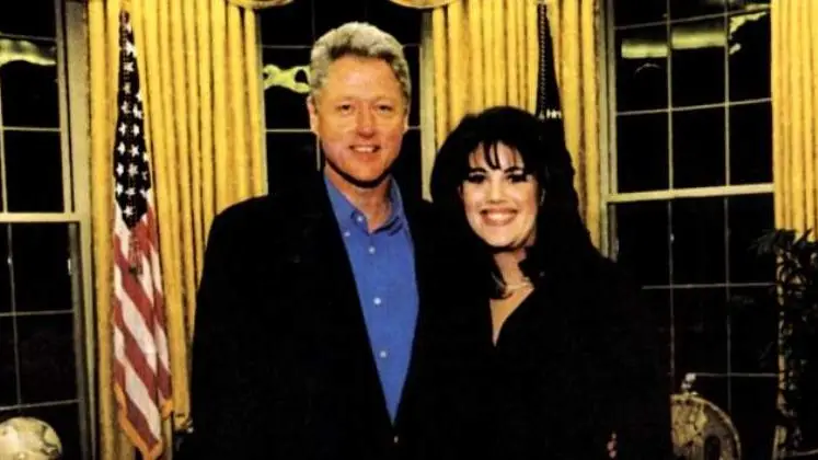 Bill Cinton y Mónica Lewinsky