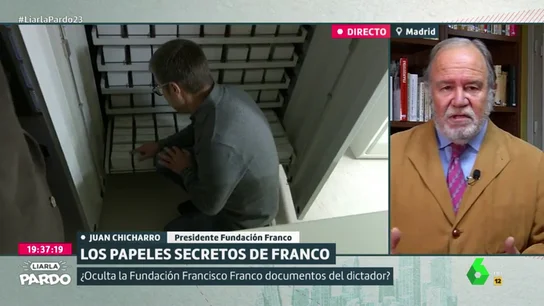 Juan Chicharro, presidente de la Fundación Franco Juan Chicharro, presidente de la Fundación Franco