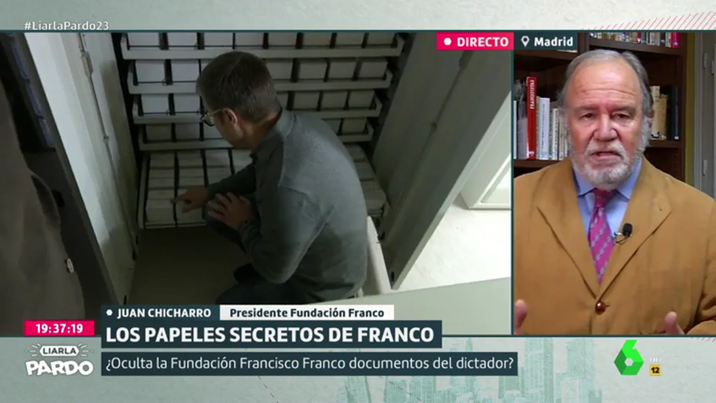 Juan Chicharro, presidente de la Fundación Franco Juan Chicharro, presidente de la Fundación Franco