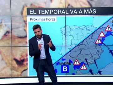El temporal va a más y deja una situación preocupante en la Comunidad Valenciana donde llueve sobre mojado El temporal va a más y deja una situación preocupante en la Comunidad Valenciana donde llueve sobre mojado