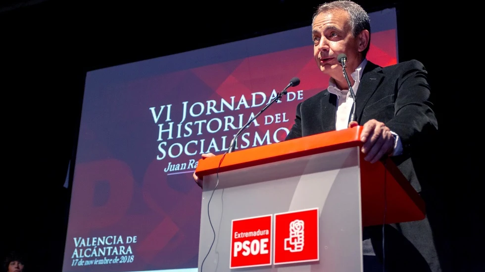 El expresidente del Gobierno José Luis Rodríguez Zapatero