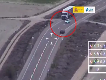 Pegasus casi capta un accidente en directo Pegasus casi capta un accidente en directo