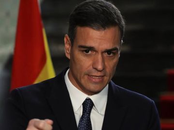 El presidente del Gobierno, Pedro Sánchez, en rueda de prensa El presidente del Gobierno, Pedro Sánchez, en rueda de prensa