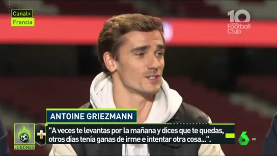 Griezmann, sobre si su 'no' al Barcelona estuvo condicionado a Messi: "Sí, puede ser. Inconscientemente eso influyó" Griezmann, sobre si su 'no' al Barcelona estuvo condicionado a Messi: "Sí, puede ser. Inconscientemente eso influyó"