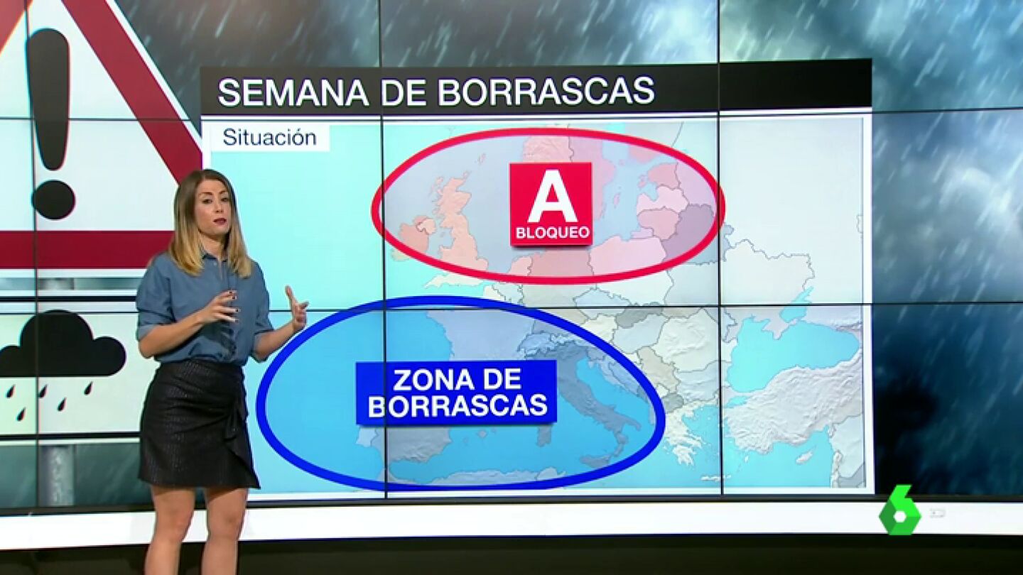 Llegan m&aacute;s lluvias torrenciales y nivel rojo en el Mediterr&aacute;neo 