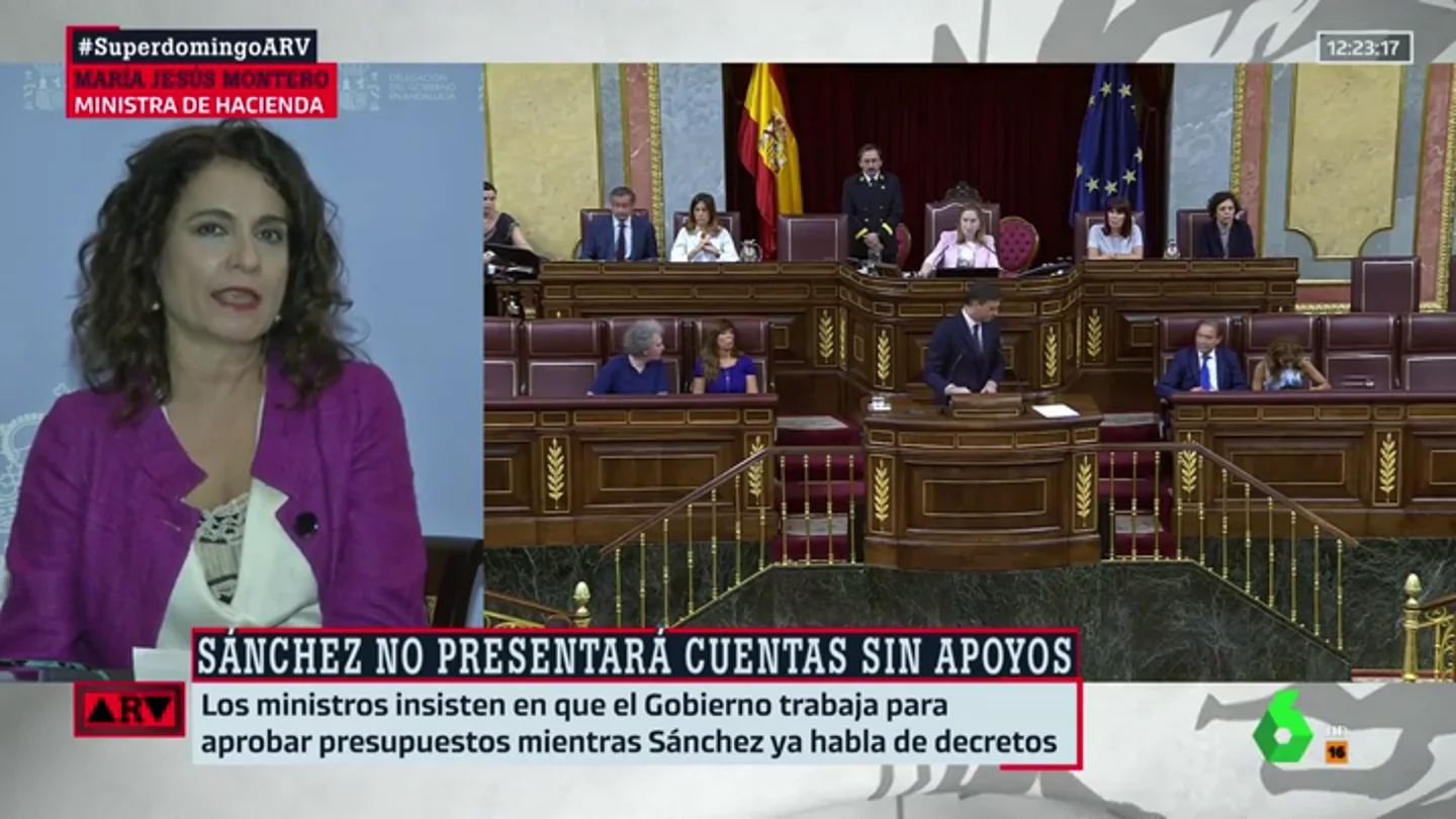 María Jesús Montero en ARV María Jesús Montero en ARV