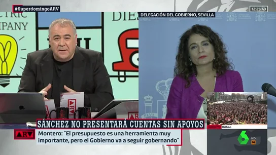 María Jesús Montero en ARV María Jesús Montero en ARV