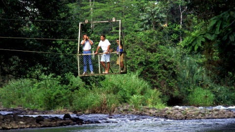 Diversión y aventura en las alturas