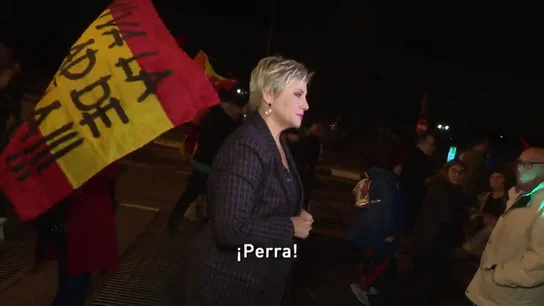 Los ataques de un grupo de falangistas a Gloria Serra y Equipo de Investigación Los ataques de un grupo de falangistas a Gloria Serra y Equipo de Investigación