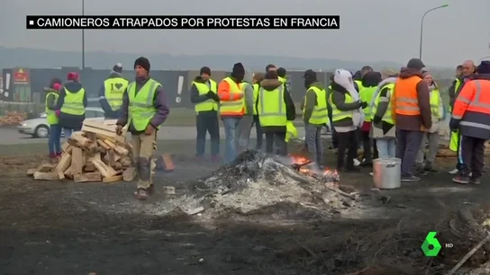 Las protestas en Francia contra la subida del carburante obligan al cierre de la frontera en Irún Las protestas en Francia contra la subida del carburante obligan al cierre de la frontera en Irún