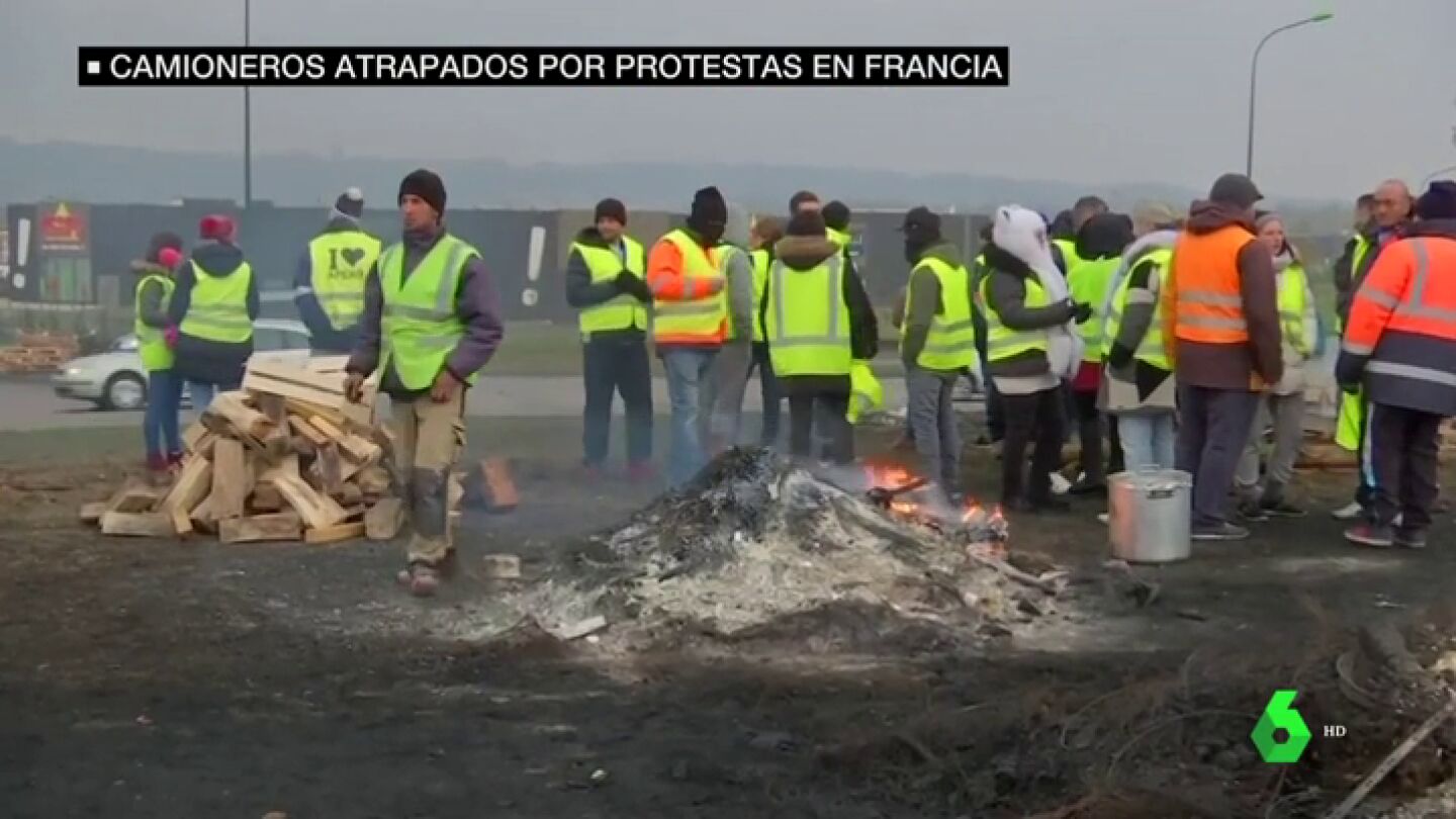 Las protestas en Francia contra la subida del carburante obligan al cierre de la frontera en Ir&uacute;n