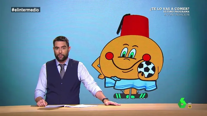 Dani Mateo propone una mascota para el posible Mundial de España, Portugal y Marruecos: "Un Naranjito con gorro marroquí y toalla portuguesa" Dani Mateo propone una mascota para el posible Mundial de España, Portugal y Marruecos: "Un Naranjito con gorro marroquí y toalla portuguesa"