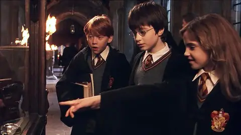 Hermione, Harry Potter y Ron Hermione, Harry Potter y Ron