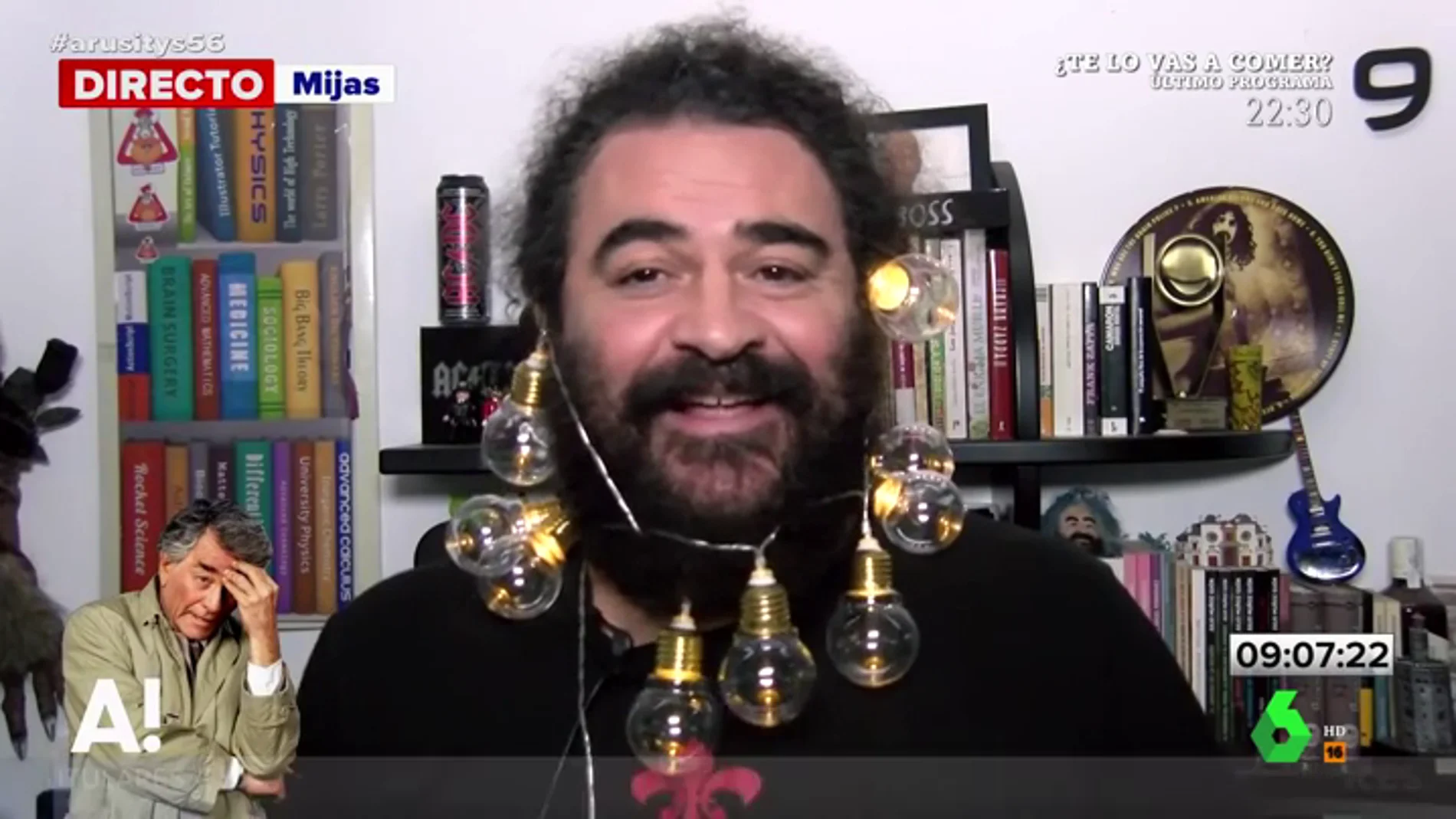 Eliminar Mecánico Alojamiento ARUSITYS - Por un 'a que no hay narices...': El Sevilla se une a la moda de  llevar luces navideñas en la barba