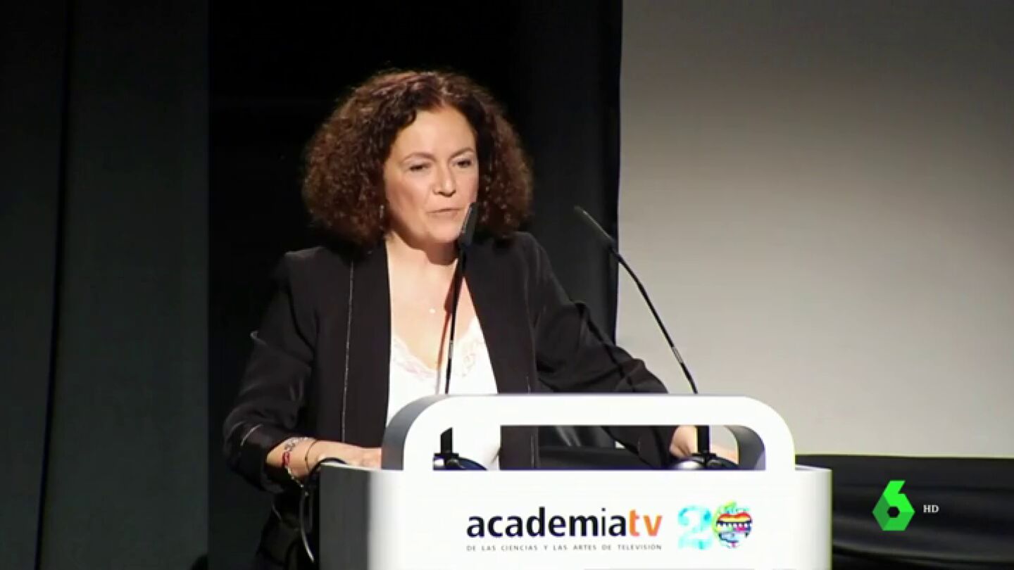 Elena Hortelano, la directora de producci&oacute;n de laSexta Noticias