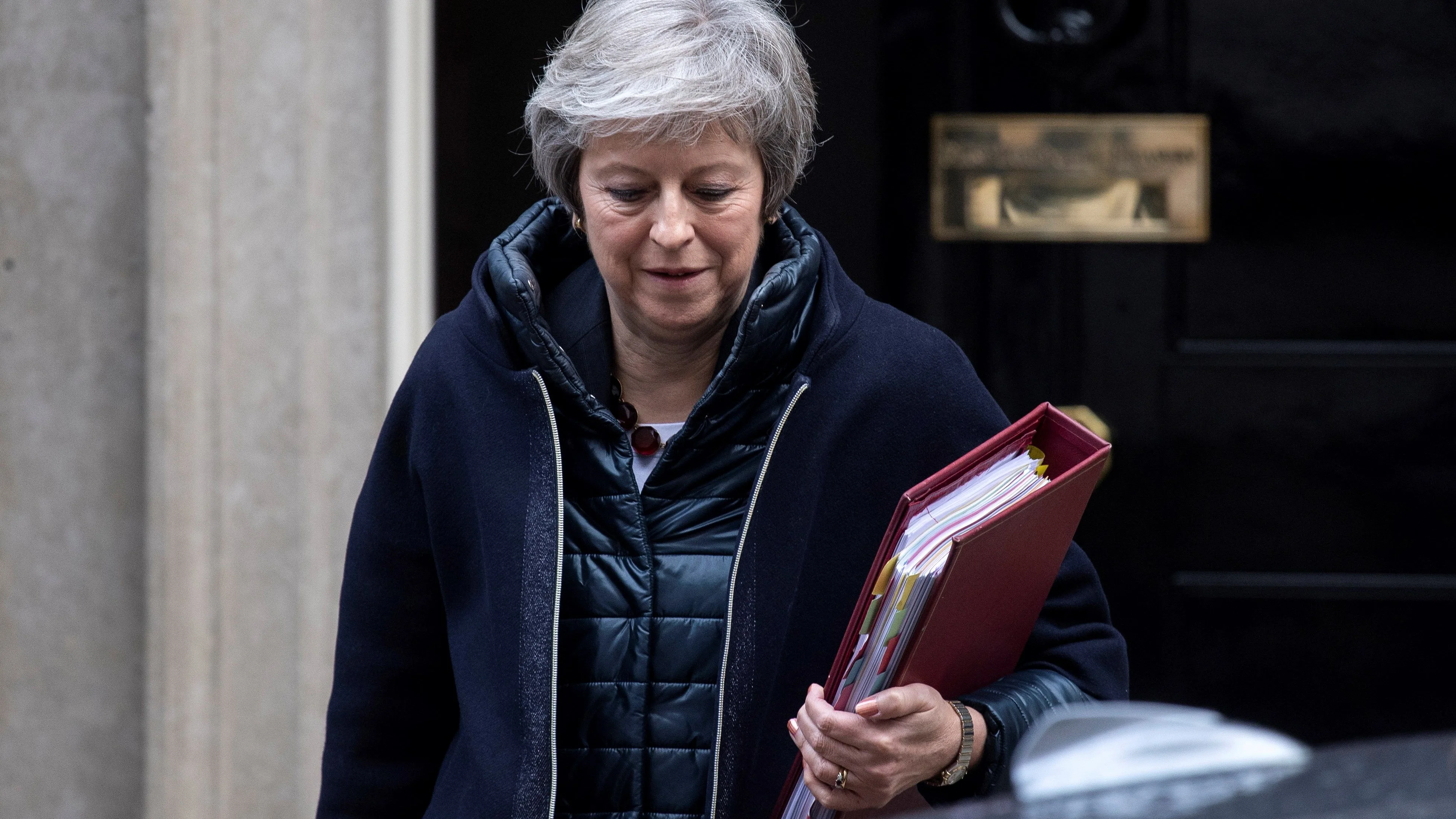 La primera ministra británica, Theresa May