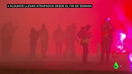 Continúan las protestas en Francia contra la subida de los carburantes: "Queremos hacer daño a la economía para que el presidente se dé cuenta" Continúan las protestas en Francia contra la subida de los carburantes: "Queremos hacer daño a la economía para que el presidente se dé cuenta"