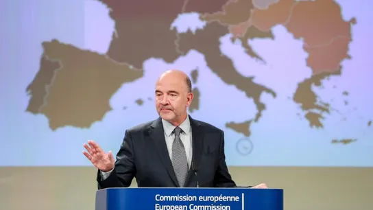 El comisario europeo de Asuntos Económicos y Financieros, Pierre Moscovici El comisario europeo de Asuntos Económicos y Financieros, Pierre Moscovici