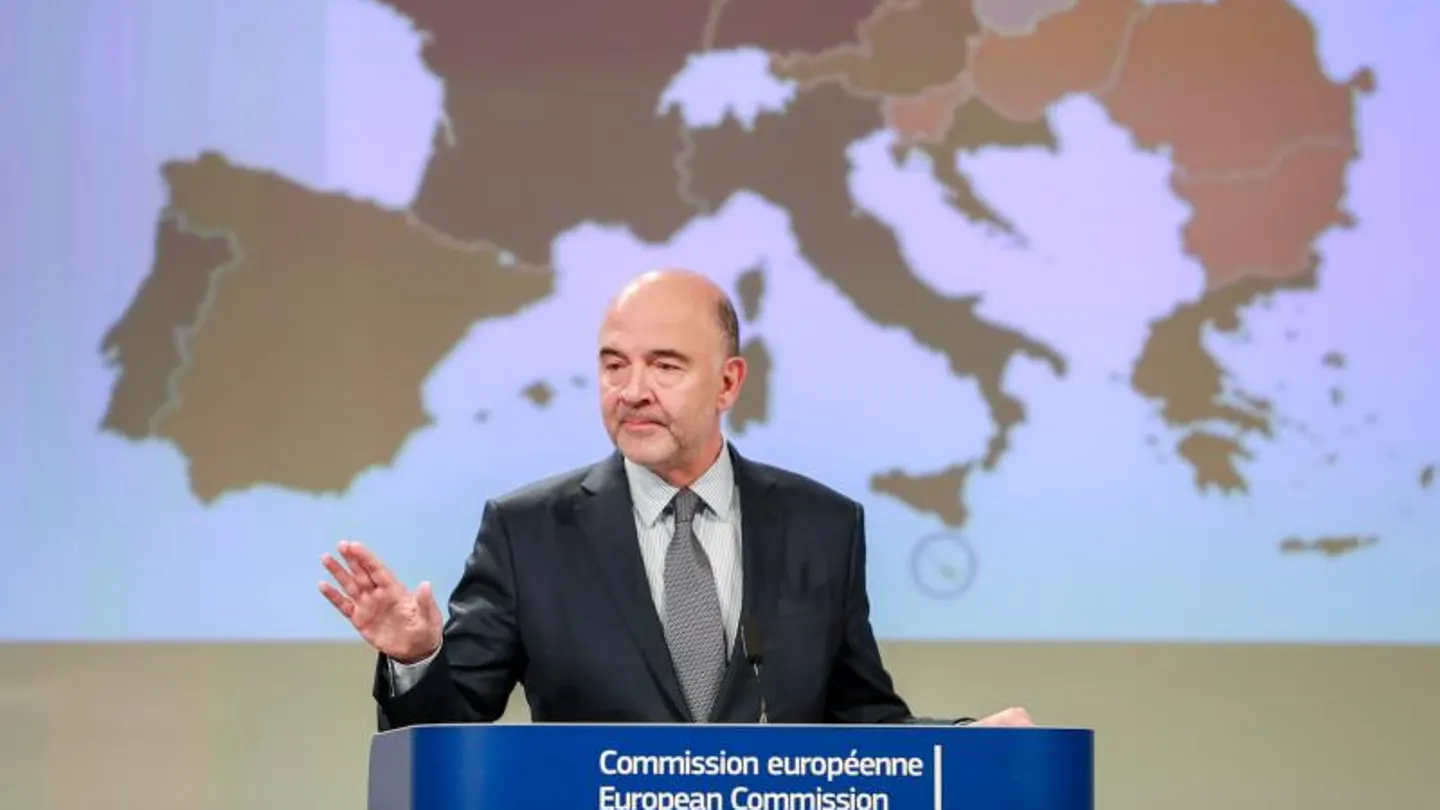 El comisario europeo de Asuntos Económicos y Financieros, Pierre Moscovici El comisario europeo de Asuntos Económicos y Financieros, Pierre Moscovici