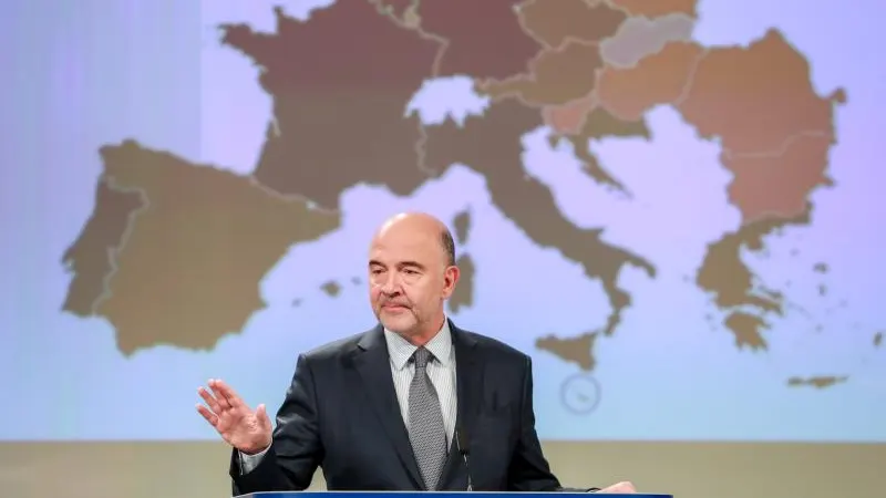 El comisario europeo de Asuntos Económicos y Financieros, Pierre Moscovici